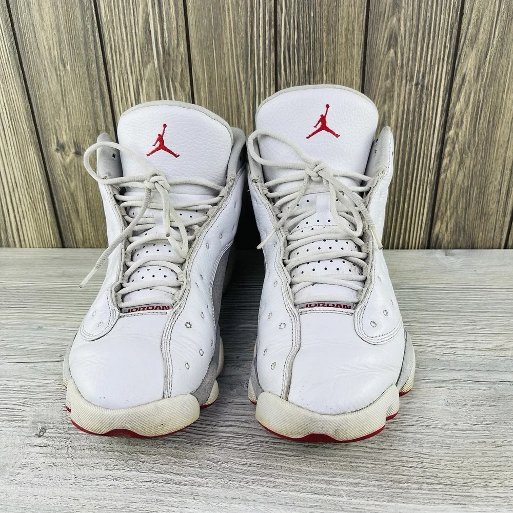 Nike Air Jordan 13 Retro Wolf Grey Men's Size 11, 414571-160 Sneakers No Insoles